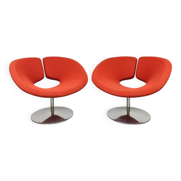 Fauteuils pivotants vintage Apollo de Patrick Norguet Artifort