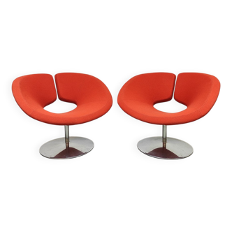 Fauteuils pivotants vintage Apollo de Patrick Norguet Artifort