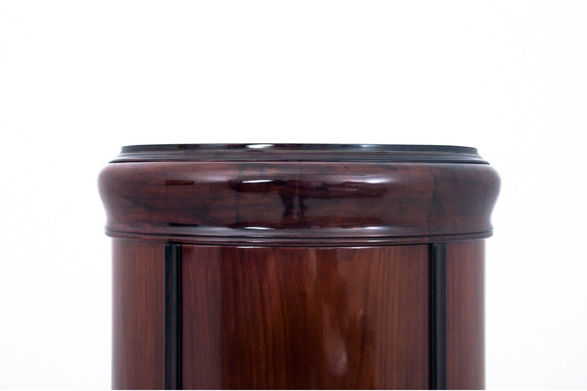 Biedermeier bollard cabinet, Sweden, 1870s. Restored