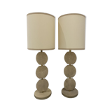 Lamp galuchat lot of 2