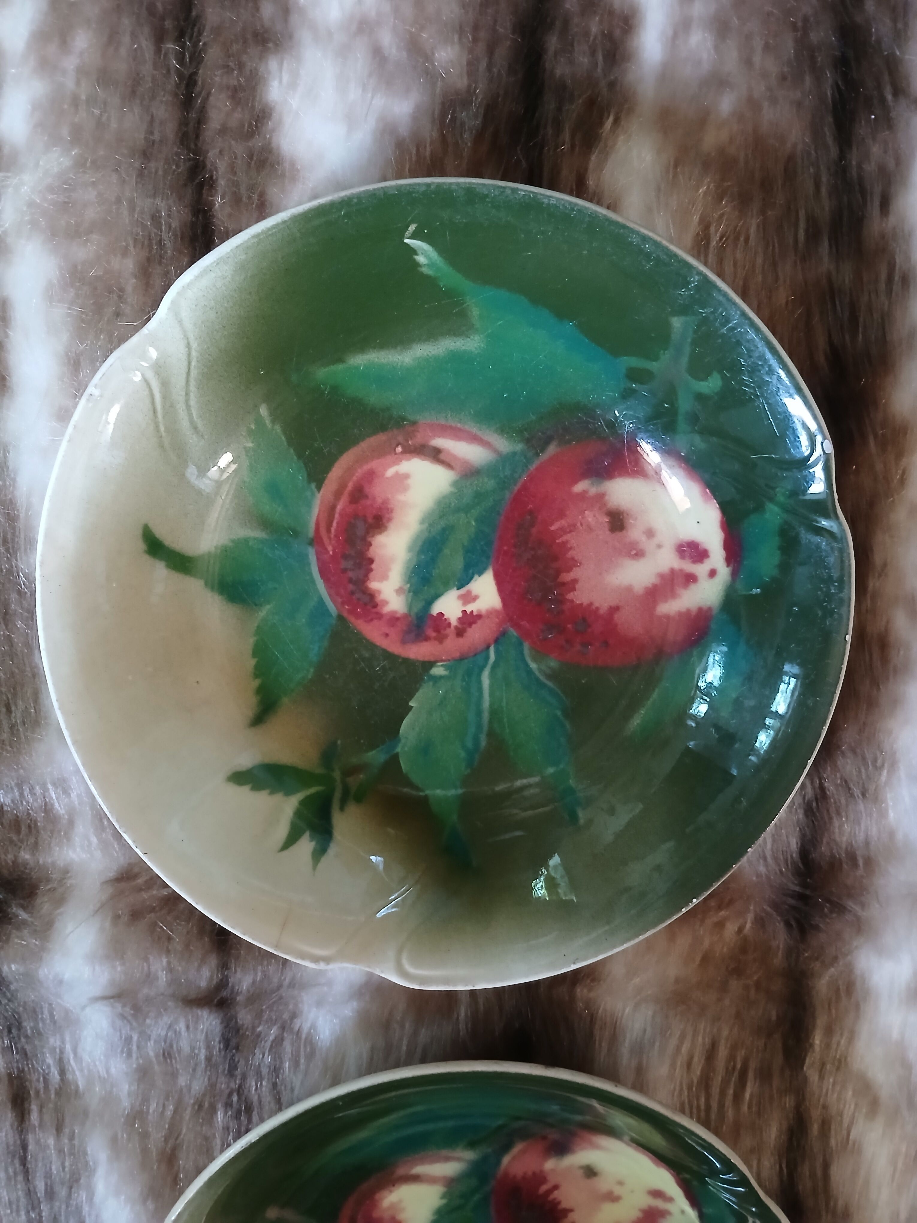 2 very old deep plates