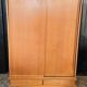 Vintage wardrobe compass feet sliding doors