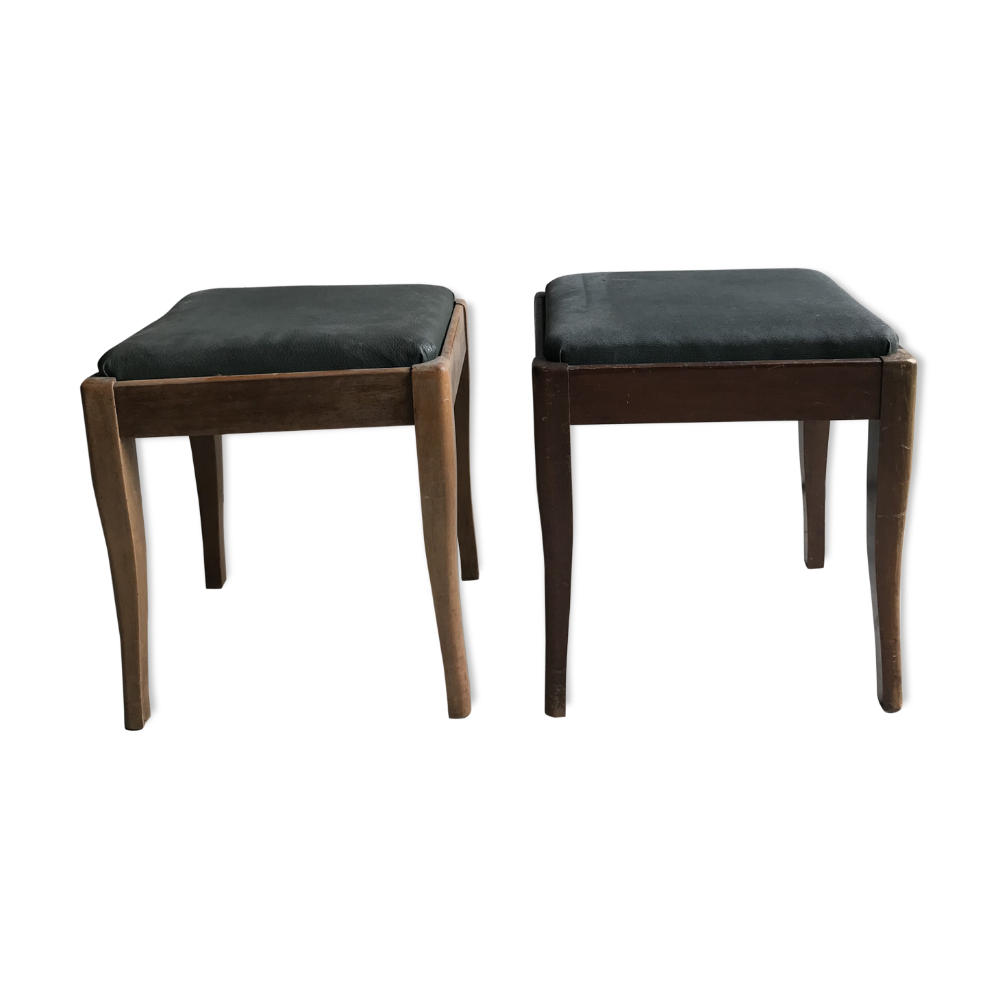 Set of two vintage stools