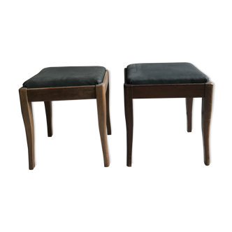 Set of two vintage stools
