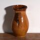 Old glazed ceramic jug – Central Europe, around 1930