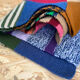Wool patchwork plaid