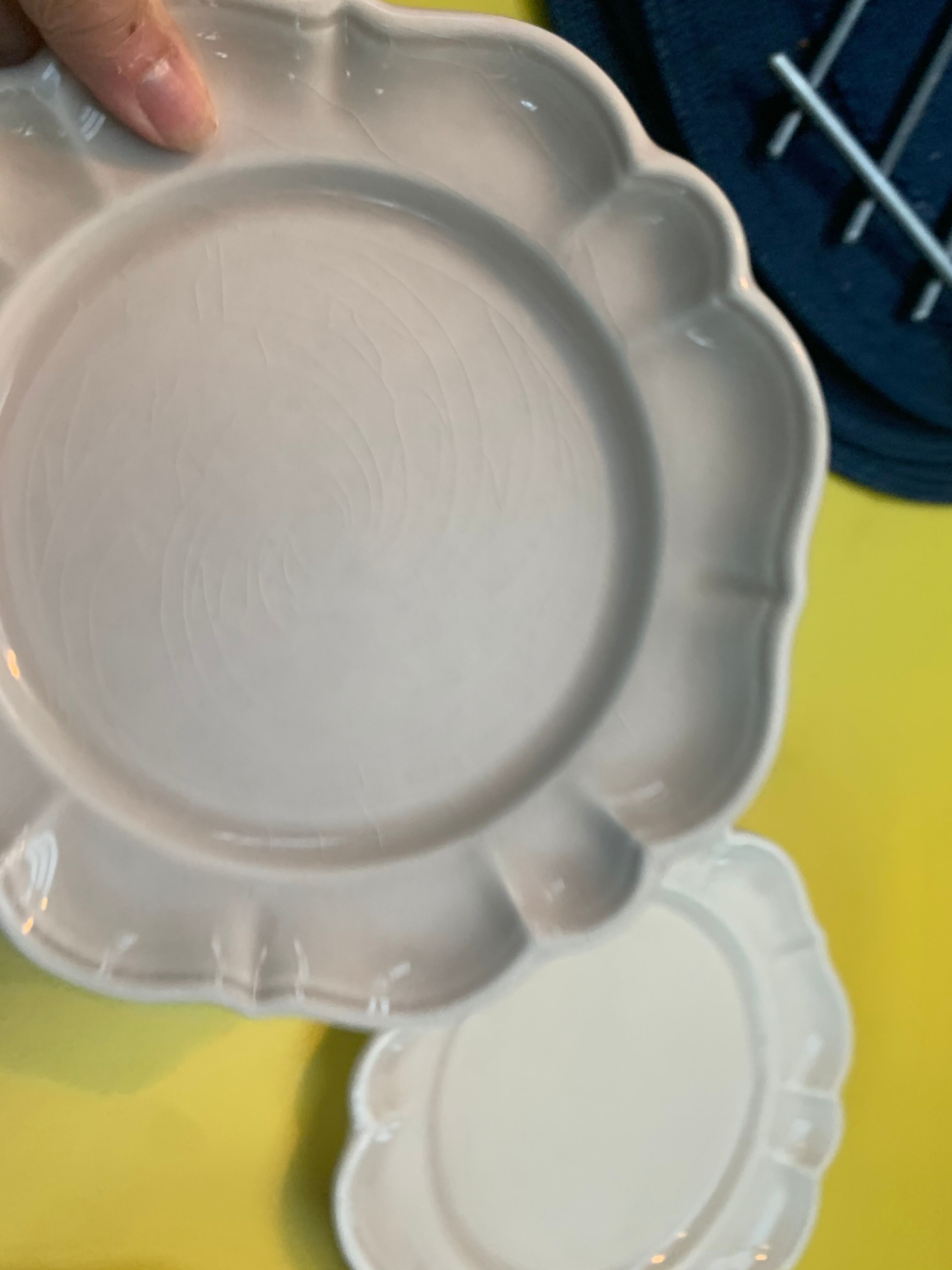 Lot of 12 small plates perfect earthenware condition