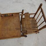 Ancienne chaise haute Baumann