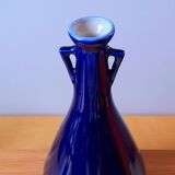 Set of cobalt blue vases