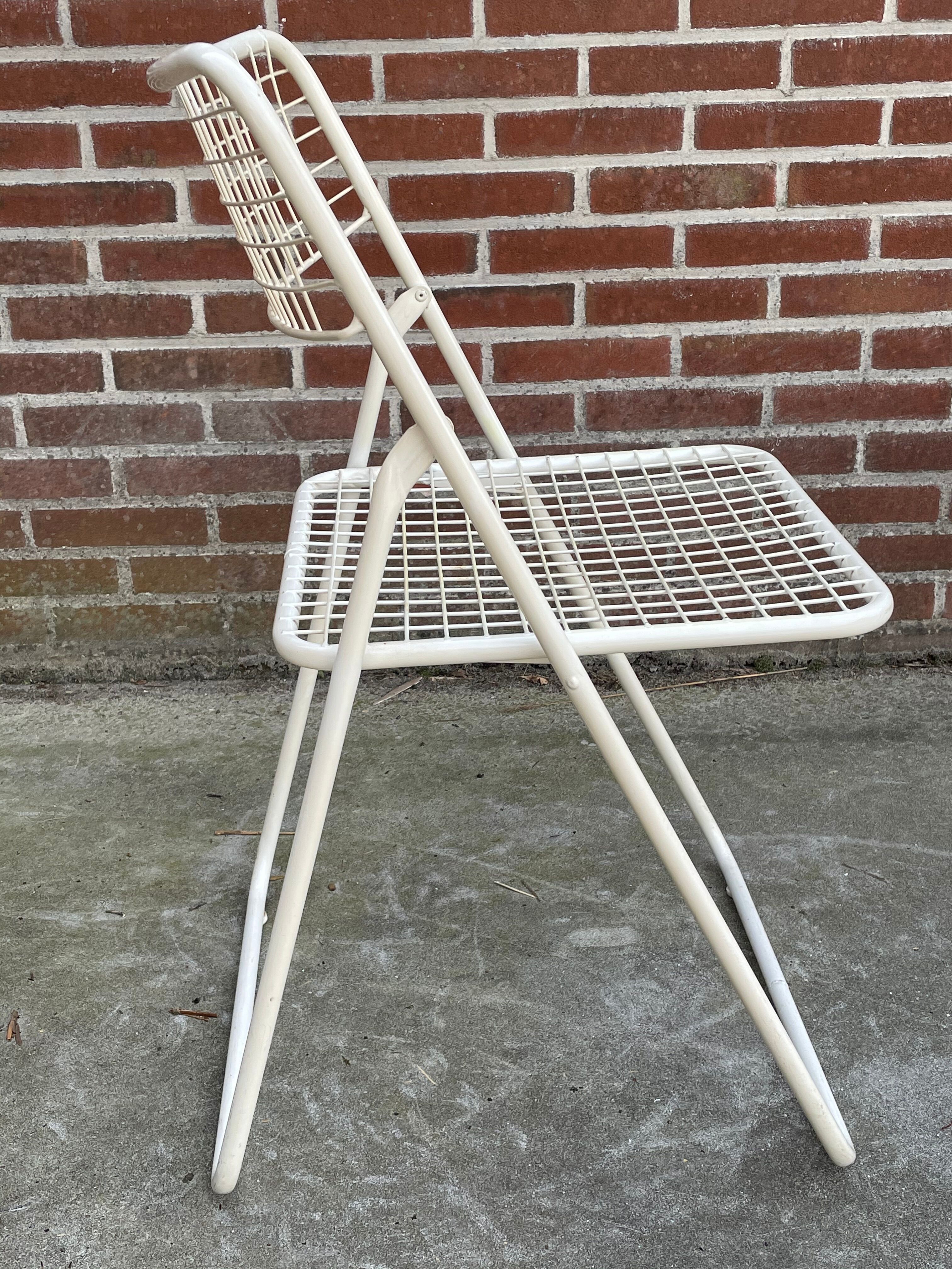 Folding chair "Ted Net" by Niels Gammelgaard for Ikea 1976