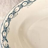 Set of ironstone dishes Salins France Régamier