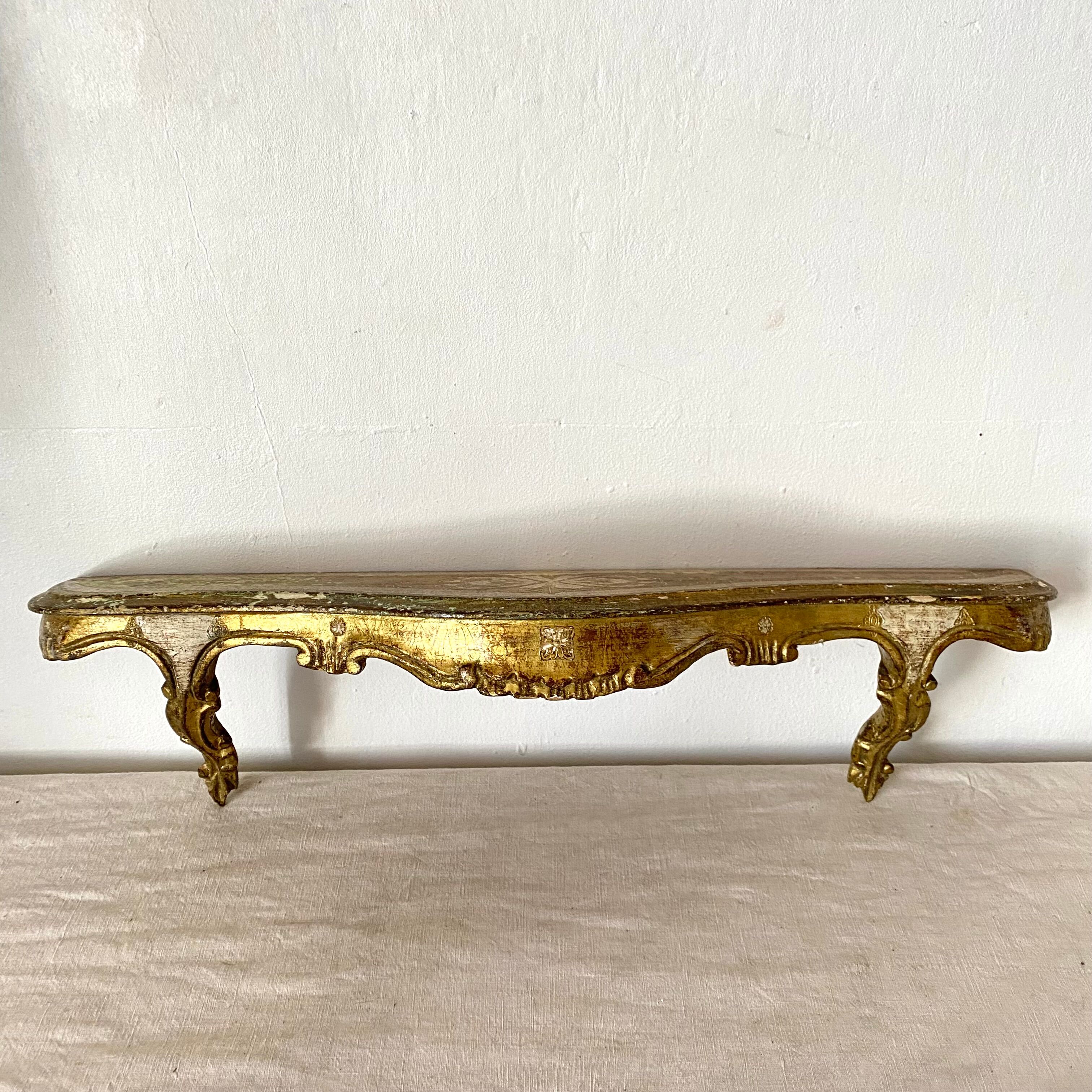 Baroque wall console, Florentine