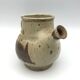 Pichet, porcelain stoneware pitcher, artistic decor, blanot pottery, signed and numbered