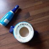 Longwy enamel pestle and mortar