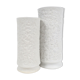 Pair of white vases in porcelain by Royal Bavaria, 1960s