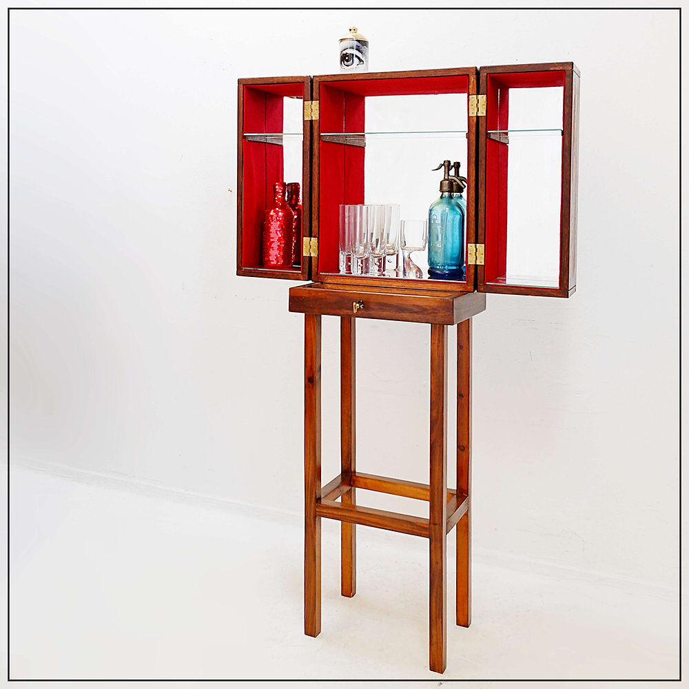 Meuble bar contemporain en bois