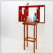 Meuble bar contemporain en bois