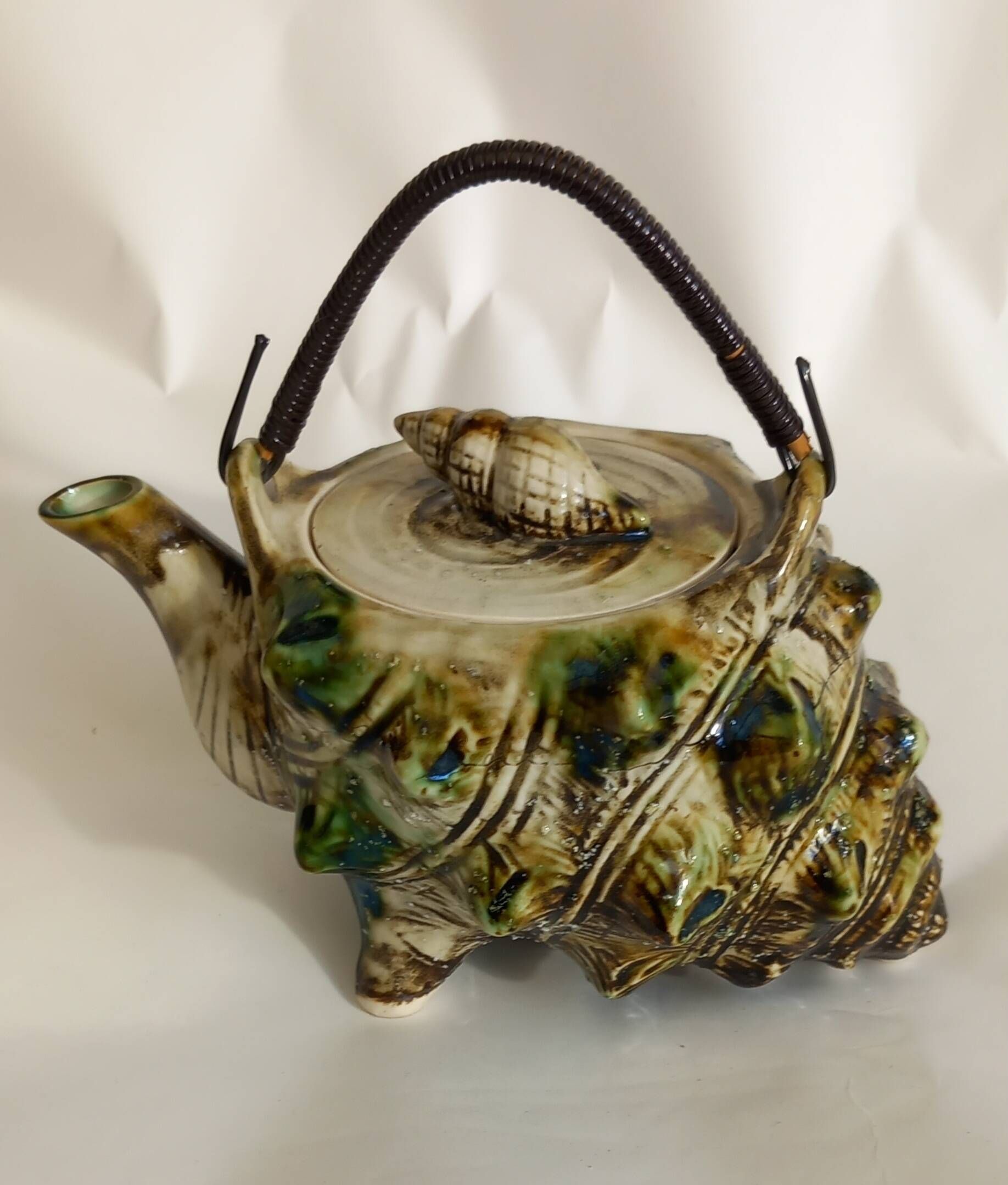 Complete shell tea set