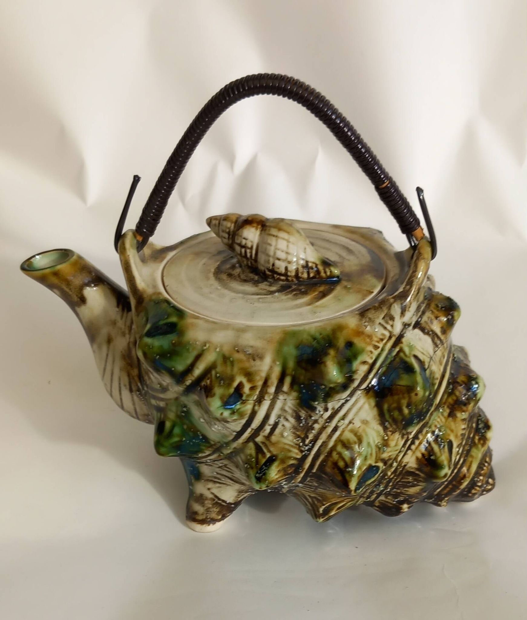 Complete shell tea set
