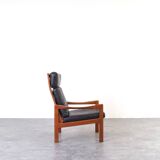 Mid-Century Teak Lounge Chairs by Illum Wikkelsø for Niels Eilersen, 1960s.