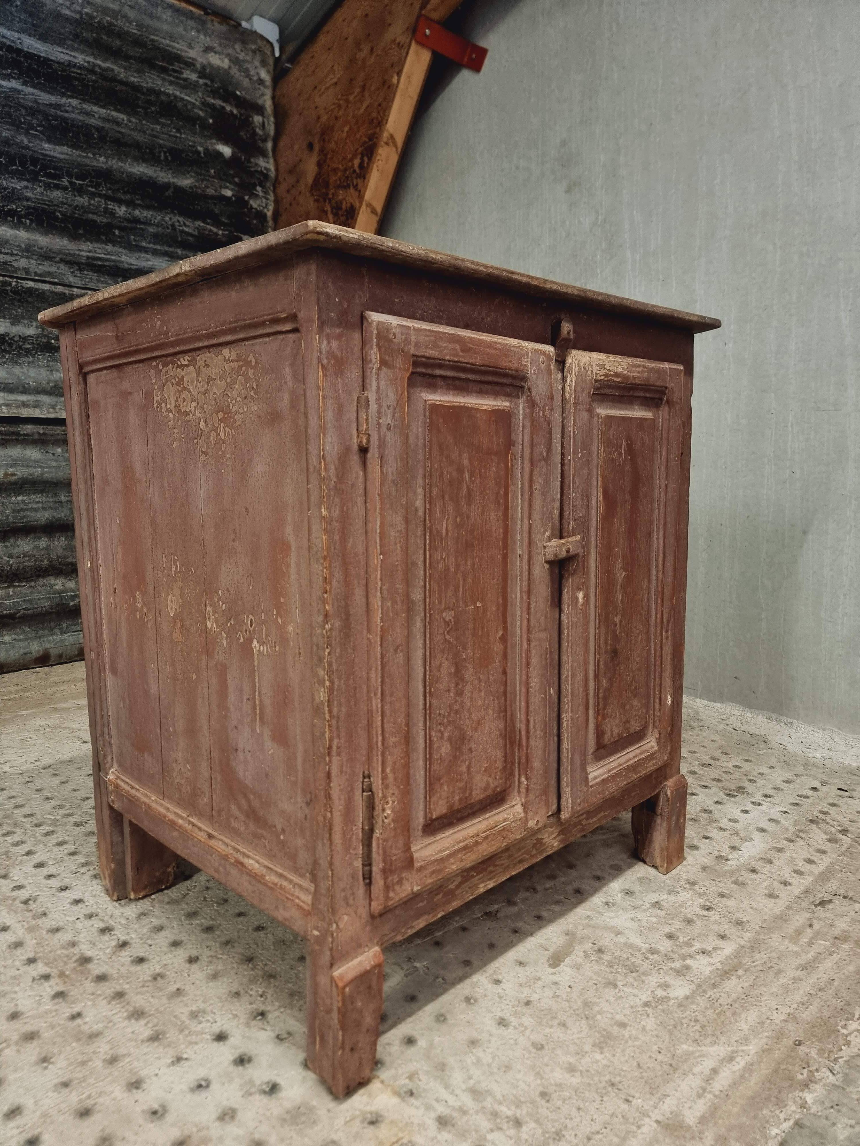 Antique cupboard sideboard ox red oak