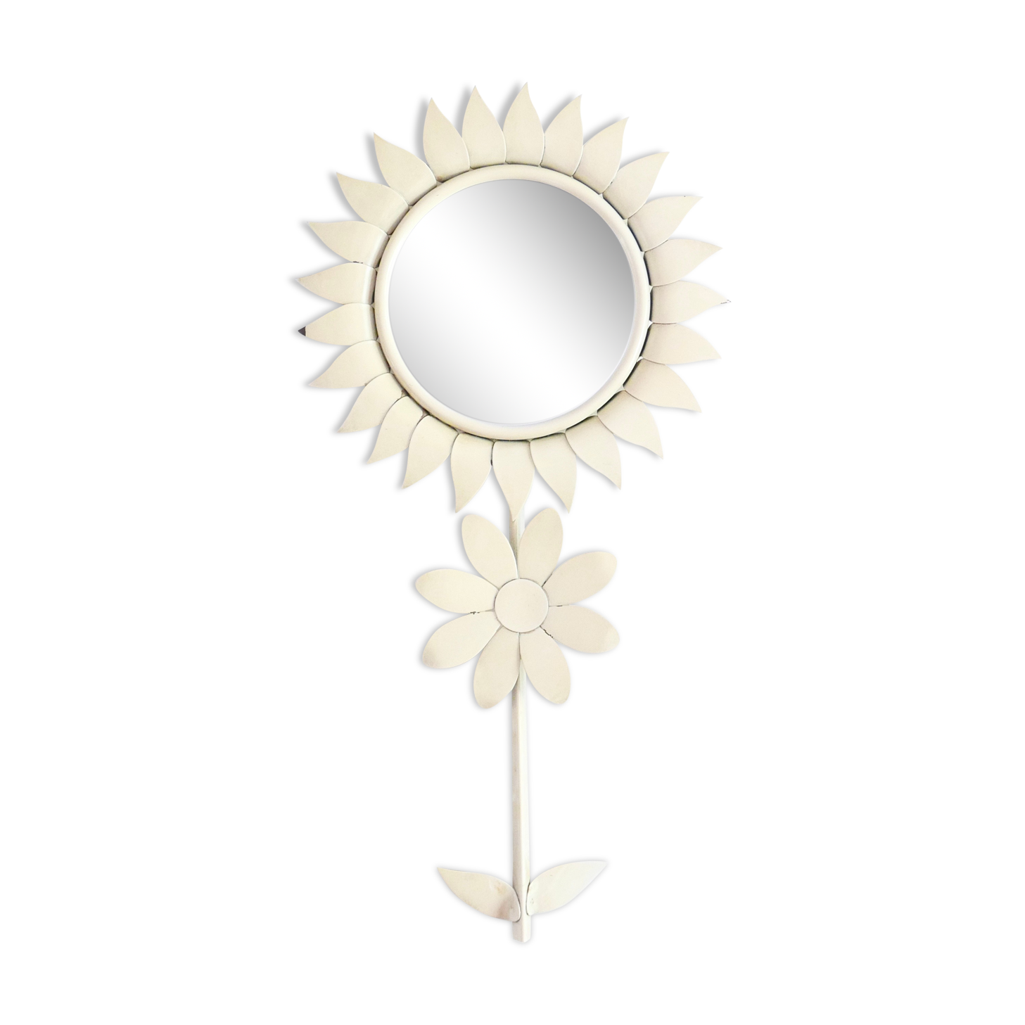 Flower-shaped mirror, 50s