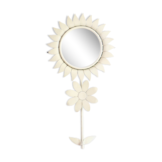 Miroir en forme de fleur, années 50