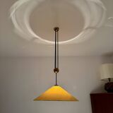 Large Adjustable Pendant Lamp with Counterweight by Florian Schulz