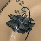 Plat Sarreguemines model Féria art nouveau