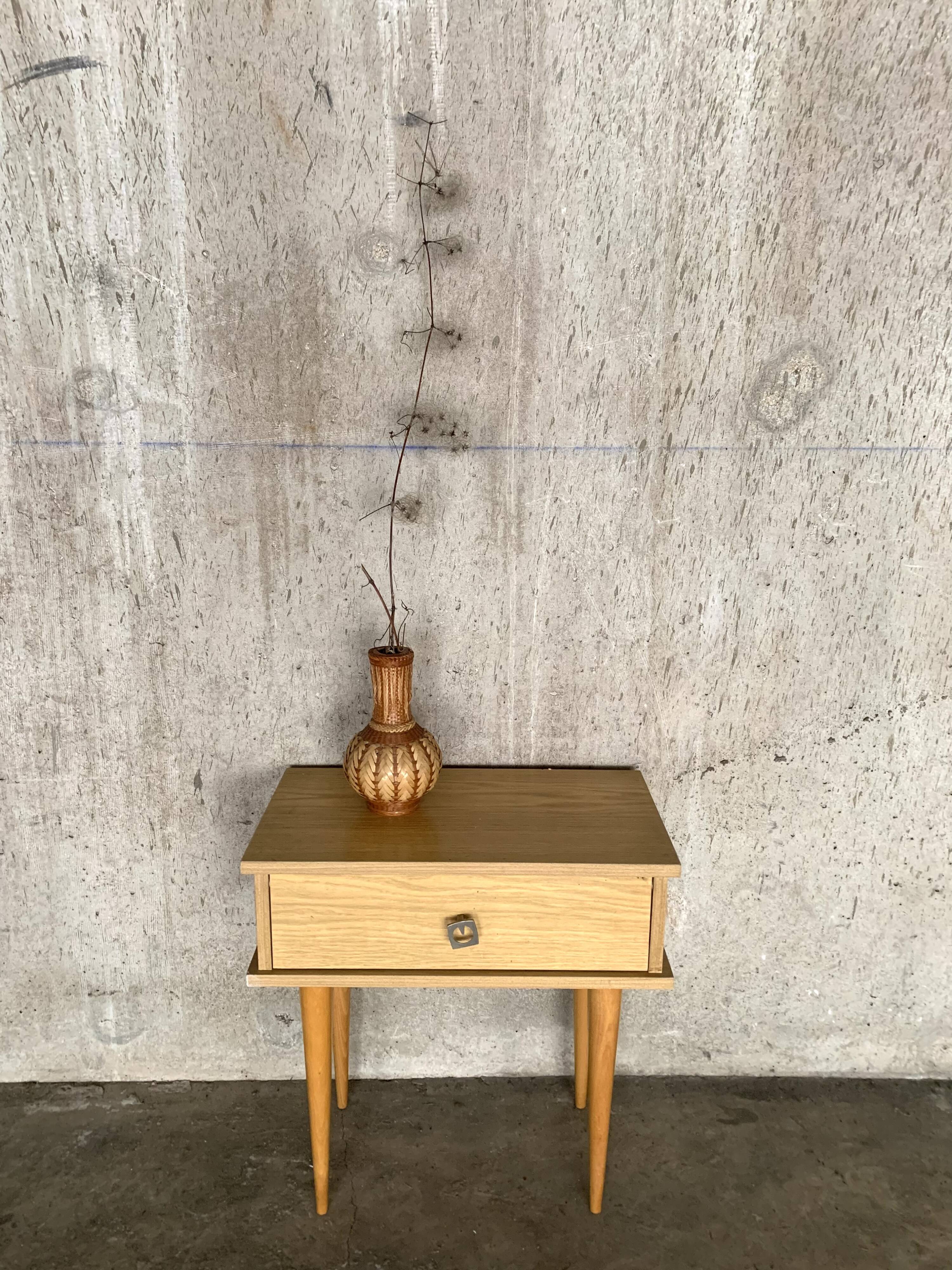 Table de chevet vintage