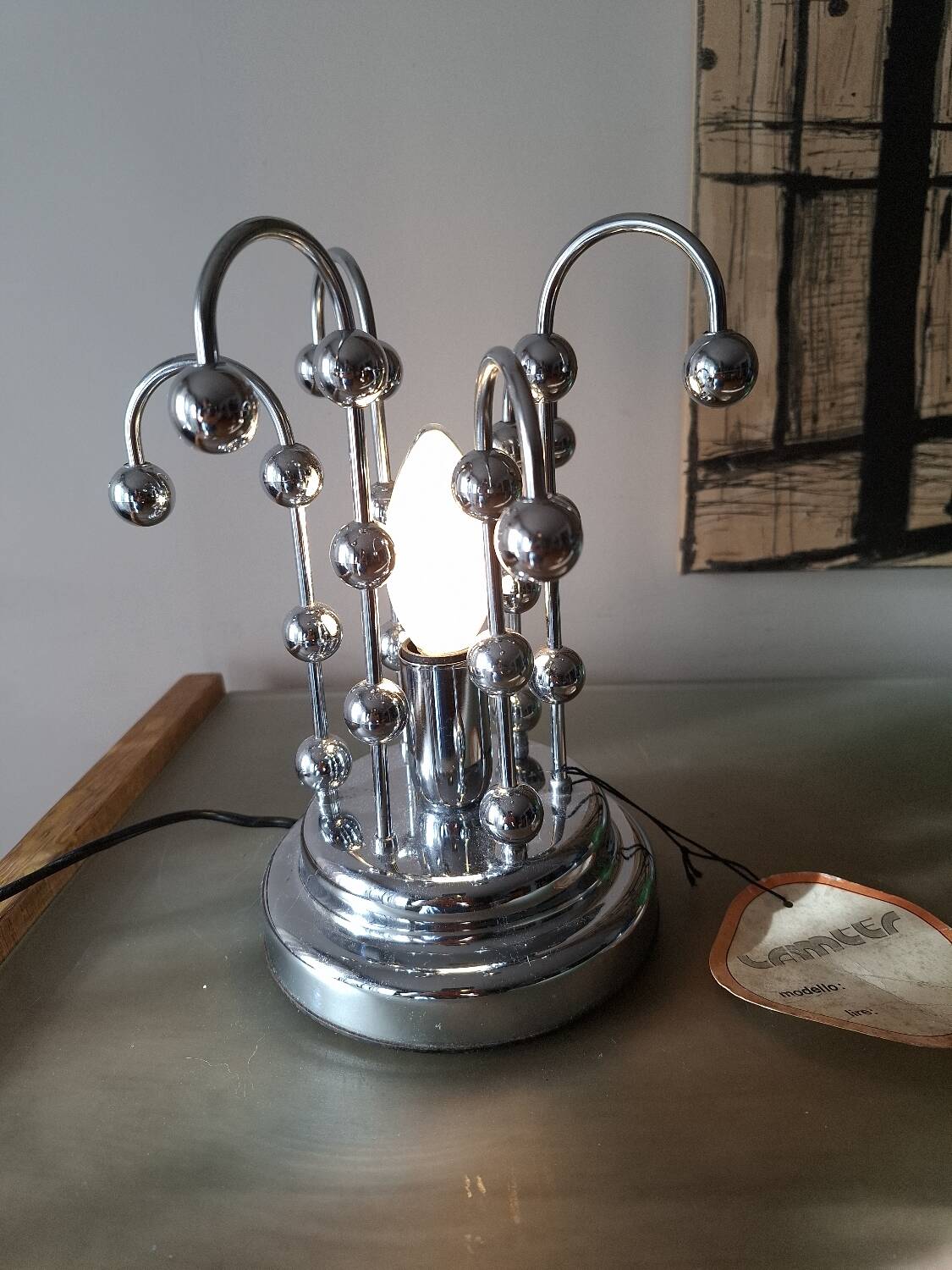 Vintage lamp 70's Italy