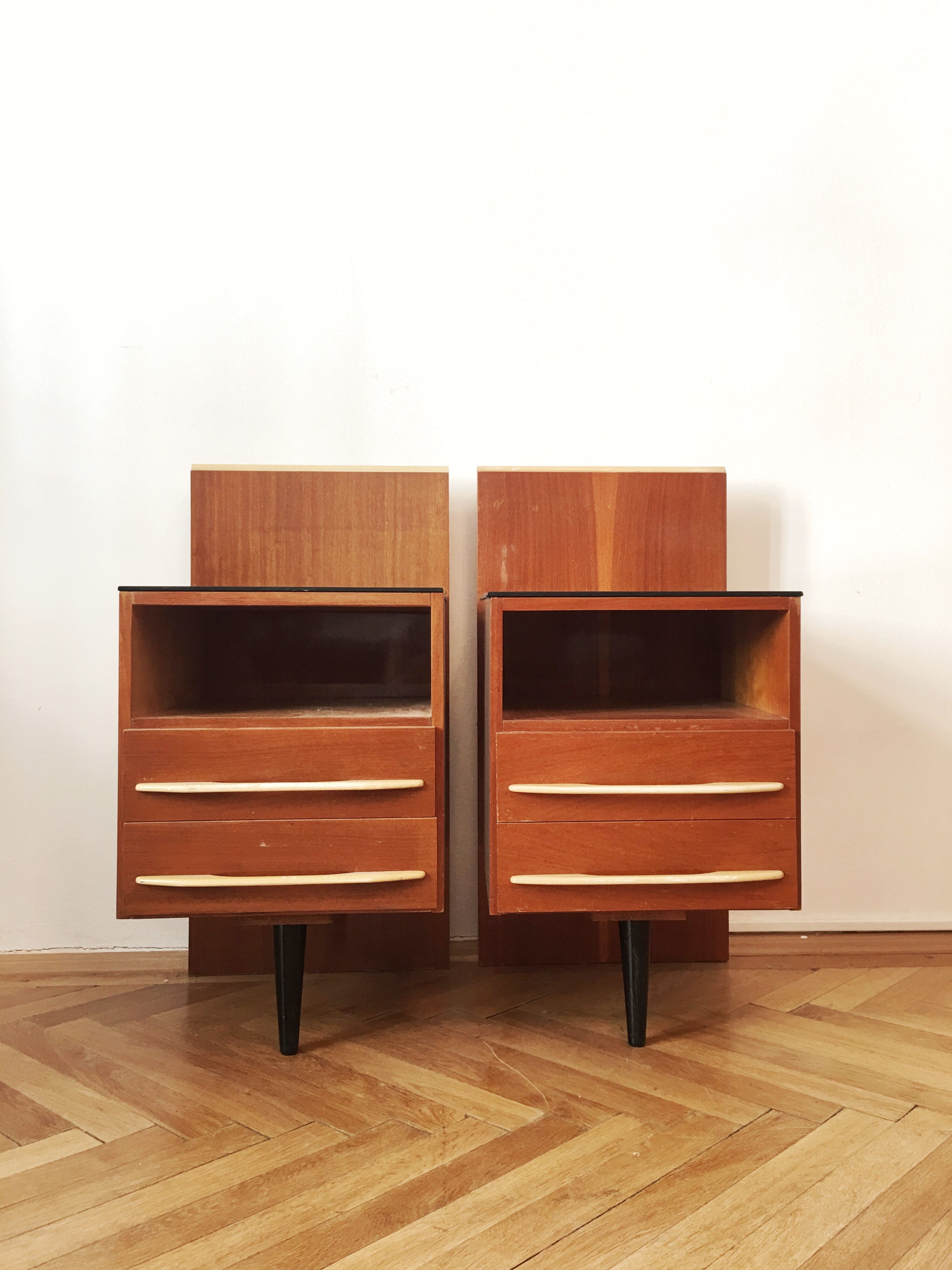 Nightstands by Mojmir Pozar for UP Zavody, 1960s, pair