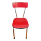 Chaise en formica rose