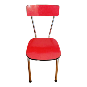 Pink formica chair