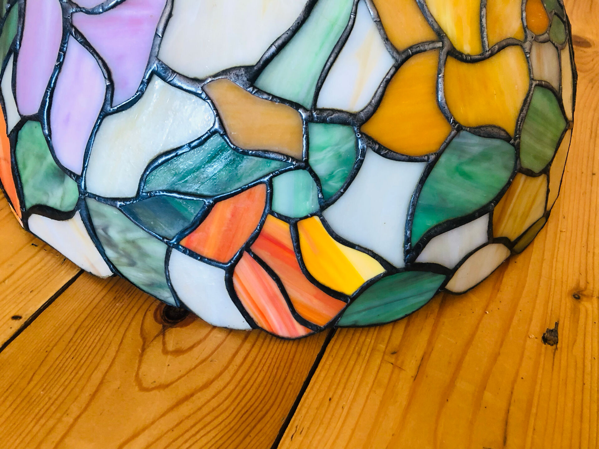 Ancien abat-jour de remplacement Art déco de style Tiffany