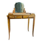 Coiffeuse époque Art Deco en chêne massif