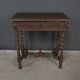 Small walnut desk, Henri II style – late 19th century