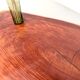 Organic Coffee Table "Slab" in Solid Exotic Wood