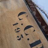 Antique beveled wrought iron mirror circa 1930