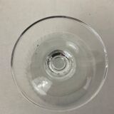 Set of 6 glasses of digestive cognac aperitif in crystal or glass size