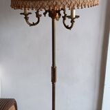 Napoleon III bronze floor lamp