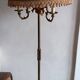 Napoleon III bronze floor lamp