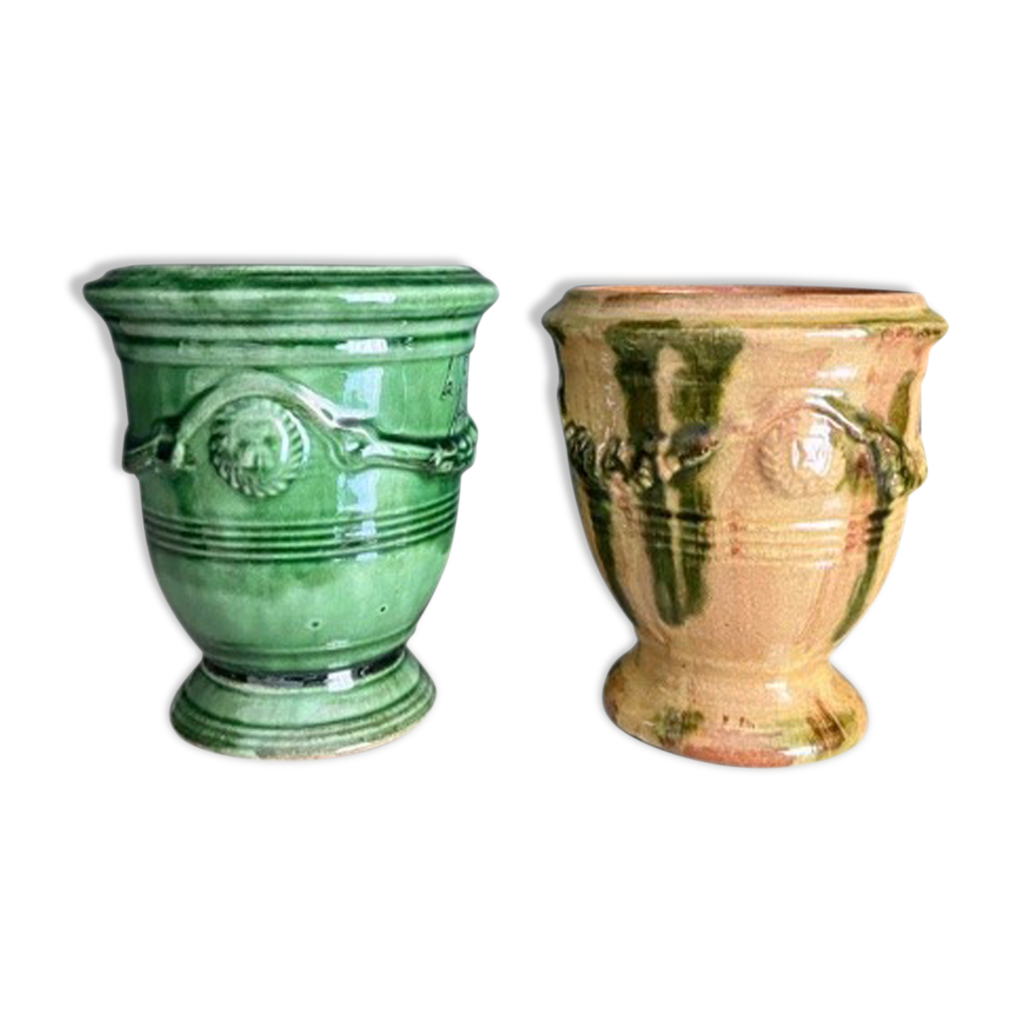 Duo of vases of Anduze