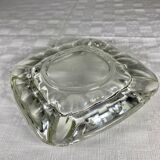 Cendrier carré en verre