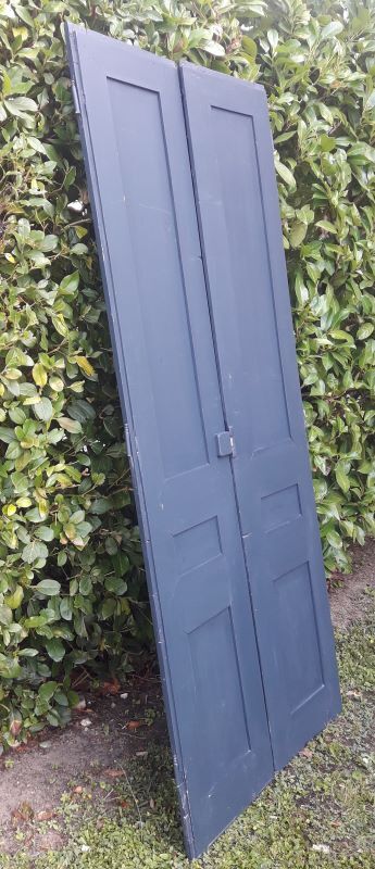 Paire de portes 222x97,5cm de placard