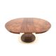 Elegant vintage Art Deco extendable round dining table