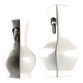 Antique decorated porcelain vases, China, 20th century