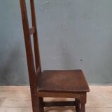 Base chair in solid chene