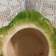Lettuce leaf slipware teapot