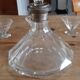 Art deco crystal liquor service